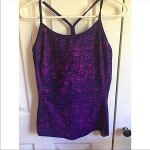 Purple Old Navy Active Tank Top